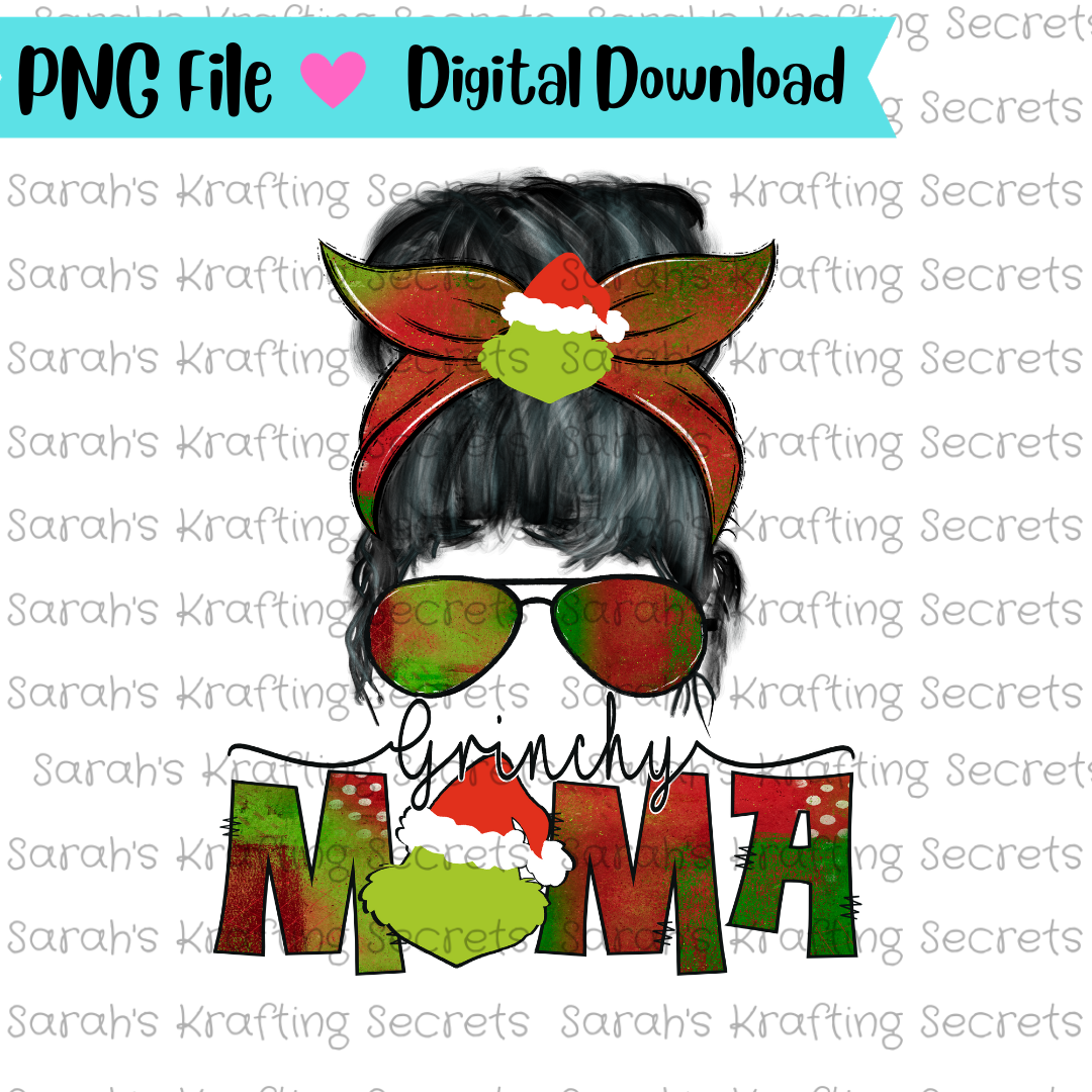 Grinchy Mama png