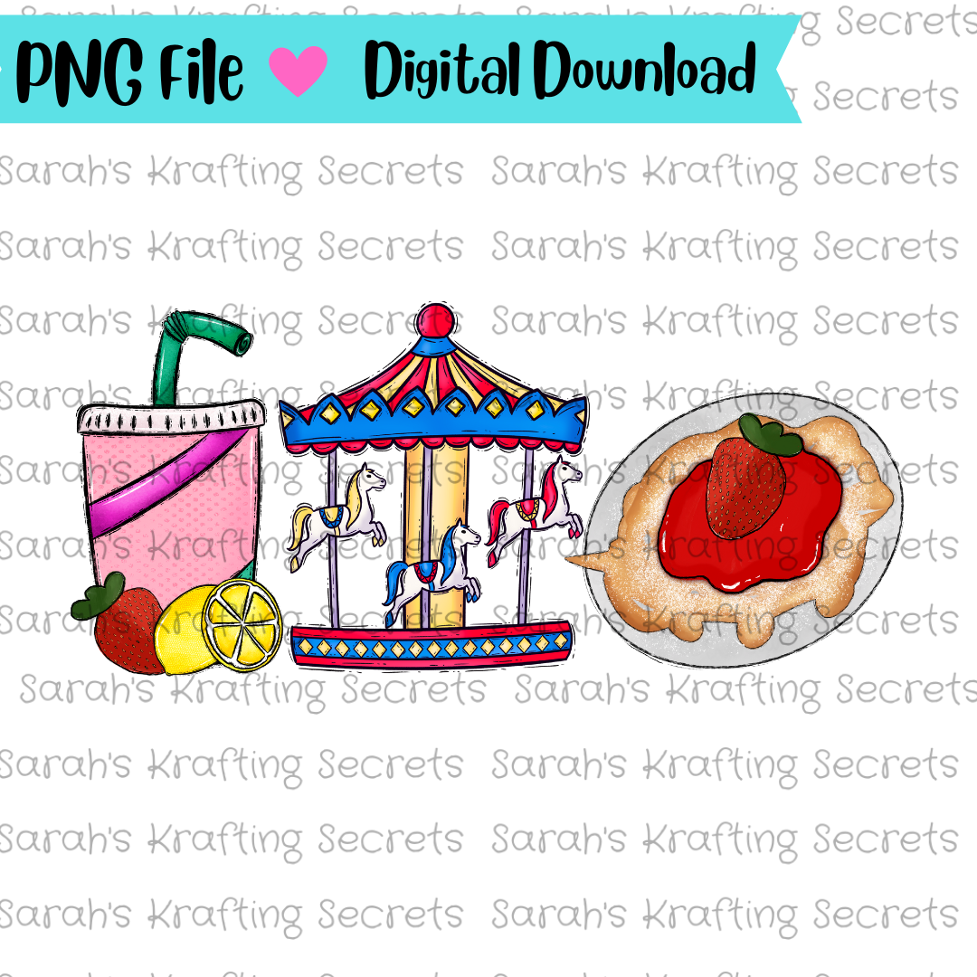 Strawberry sublimation png