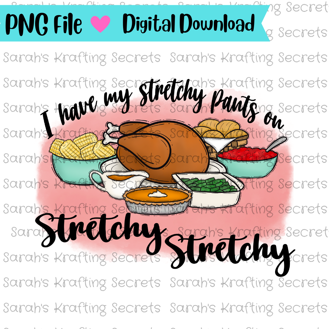 Funny Thanksgiving Sublimation Design
