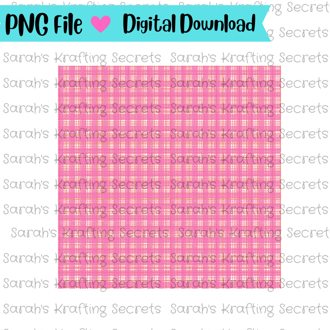 Pink Plaid Digital Paper png