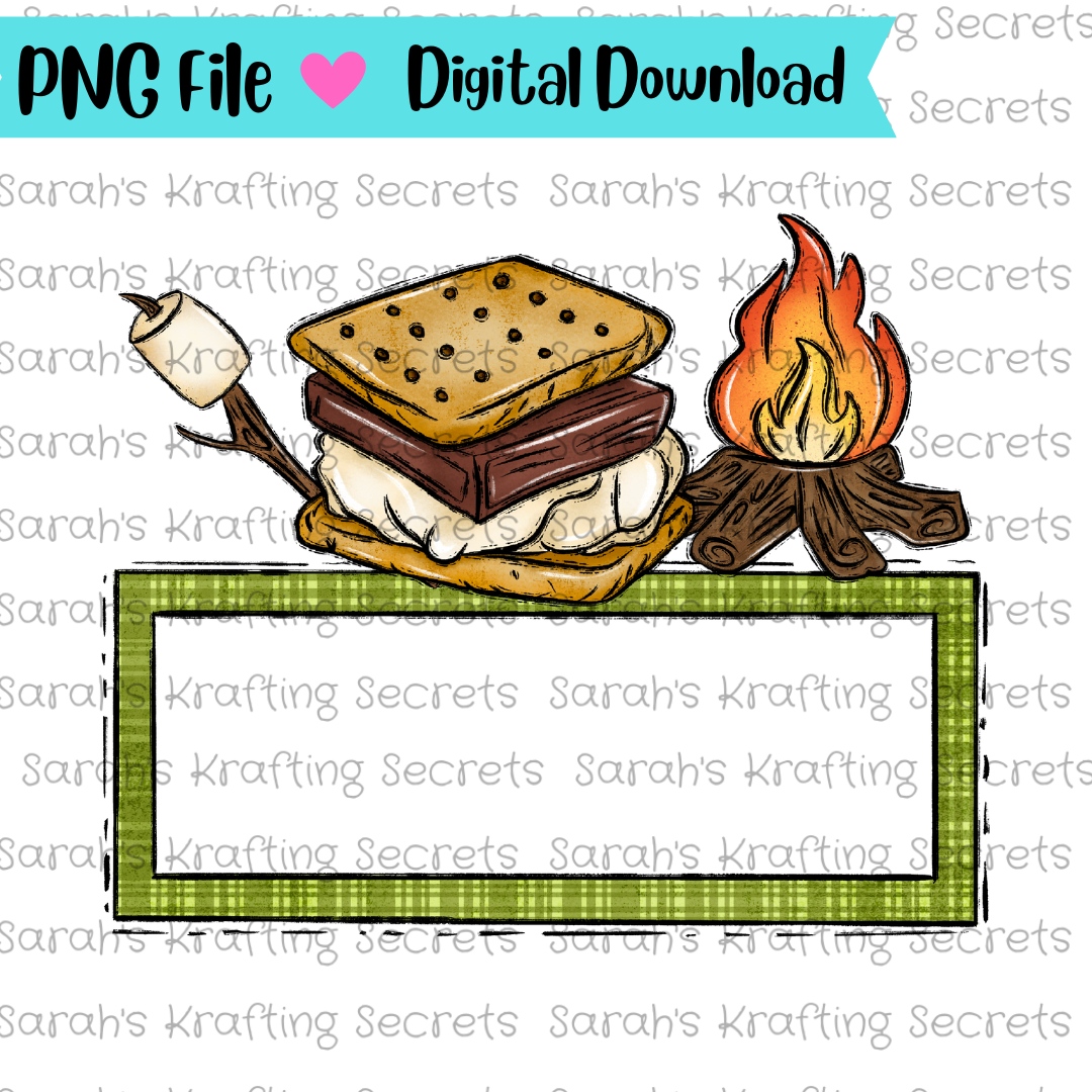 Smore Sublimation design