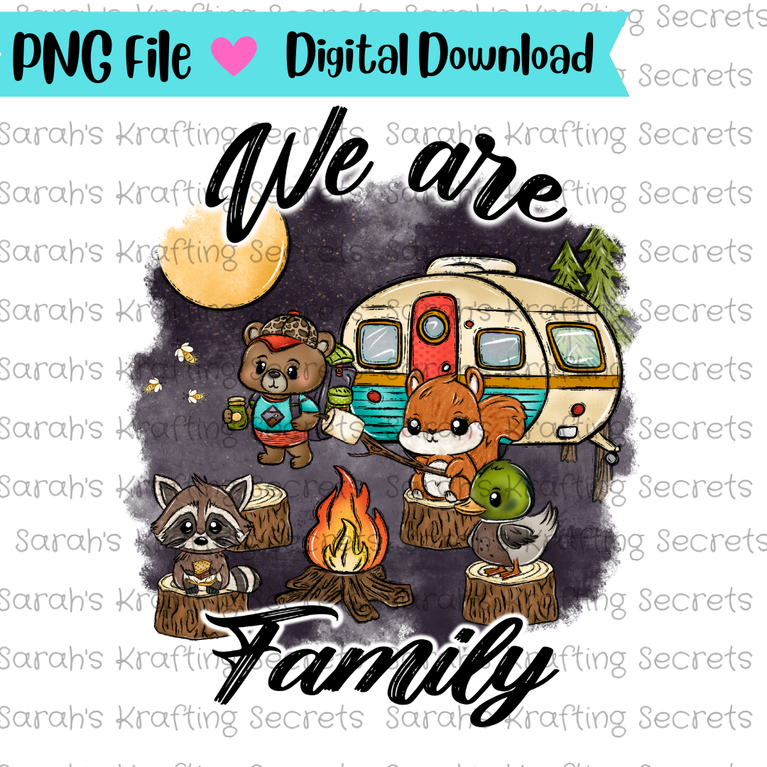 Camping sublimation png